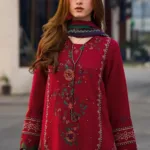 3PC EMBROIDERED LAWN-ANS7777